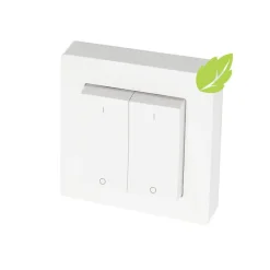 2-osainen kytkin Limente Smart 547 Greenline IP20 valkoinen