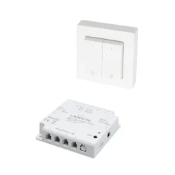 2-osainen säädin- ja himmenninsetti Limente Smart 532 Classic max. 96W 24V valkoinen