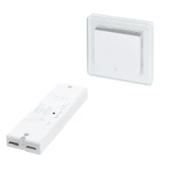 1-osainen säädin- ja himmenninsetti Limente Smart 551 Luxus 24V IP20 valkoinen